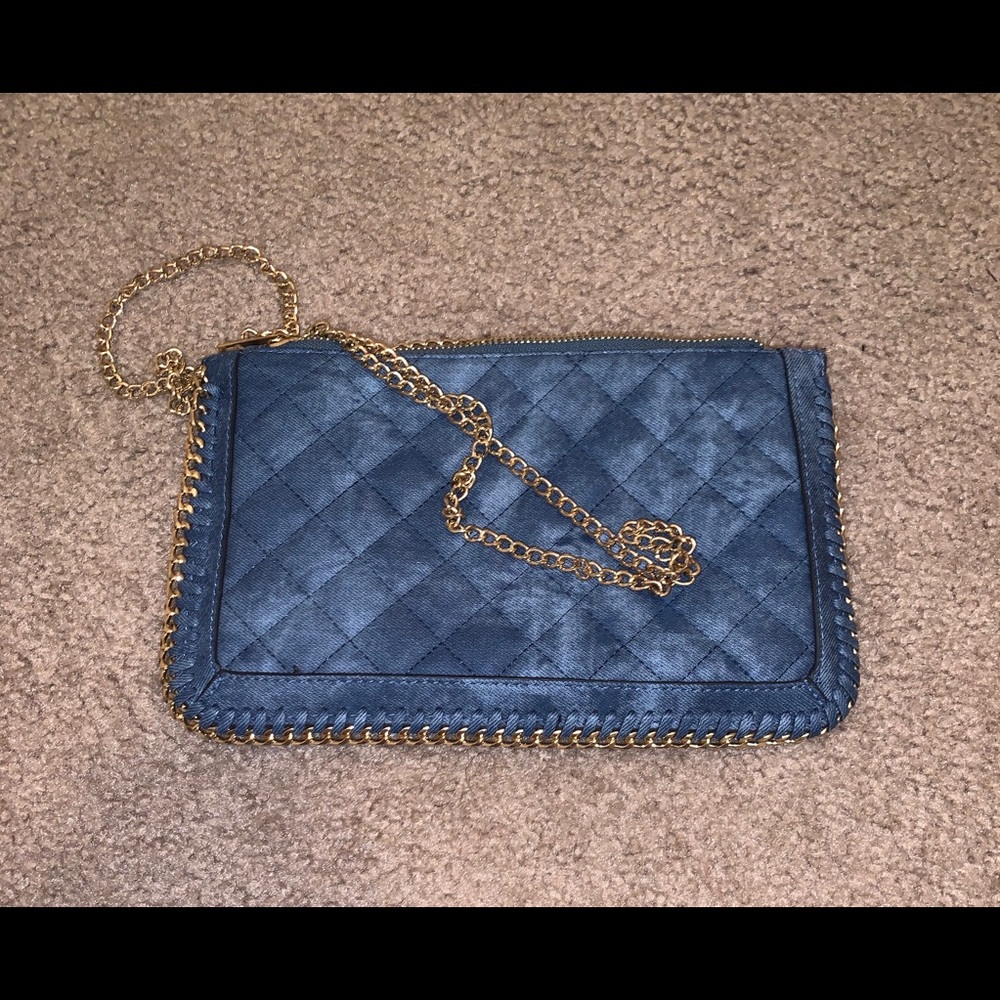 Denim cross body
